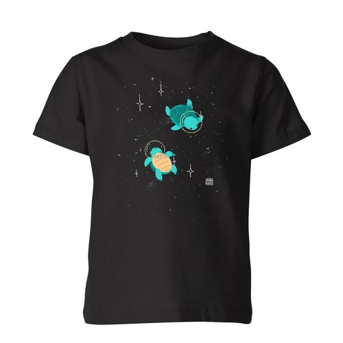 Space turtles kinder shirt - space, t-shirt
